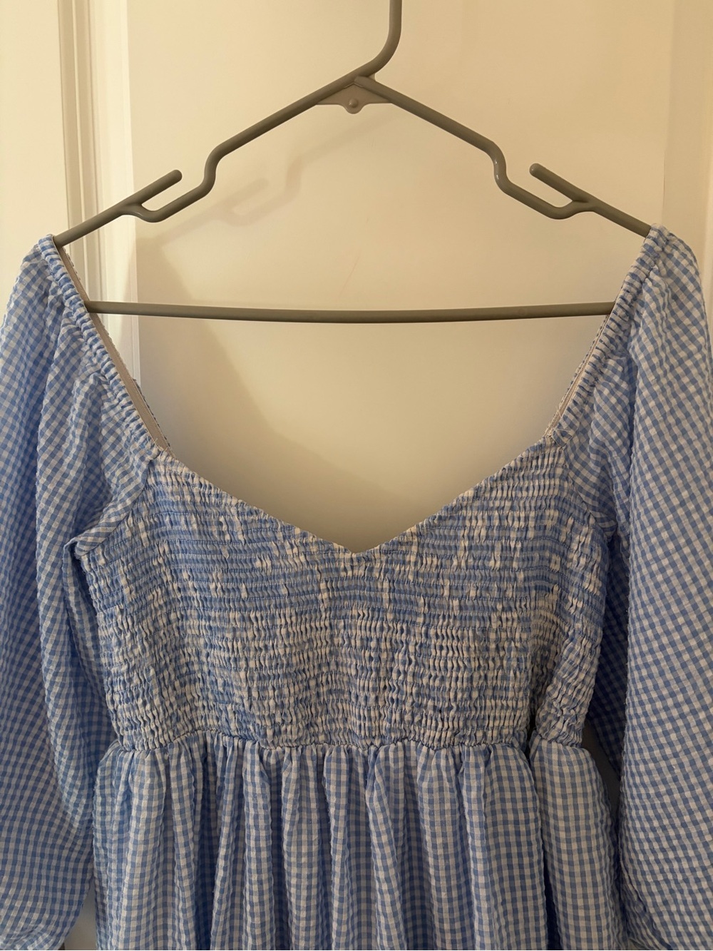 Mabel Anthropologie Gingham Cottagecore Dress - Picture 3 of 6
